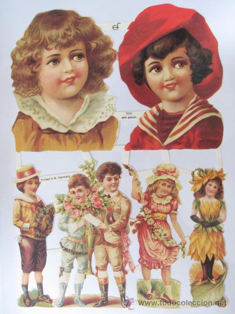 Sammeln alte gestanzte Sammelbilder: 1 L&Aacute;MINA DE CROMOS TROQUELADOS EDITORIAL EF N&ordm; 7091