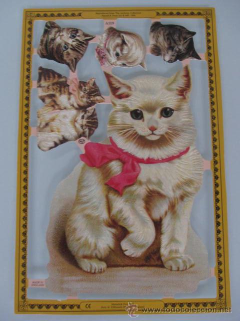 Sammeln alte gestanzte Sammelbilder: 1 L&Aacute;MINA DE CROMOS TROQUELADOS EDITORIAL MLP A119