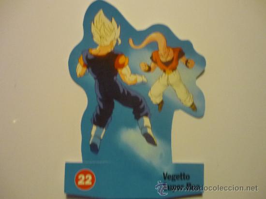 Collezionismo Figurine ritagliate antiche: CROMO TROQUELADO BOOMER 22 COLECC.DRAGONBALLZ VEGETTO SUPER BOO