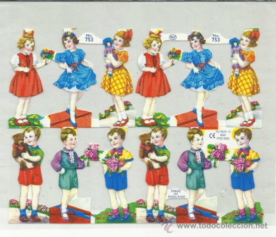 Coleccionismo cromos troquelados antiguos: BLOQUE DE CROMOS TROQUELADOS - Foto 1