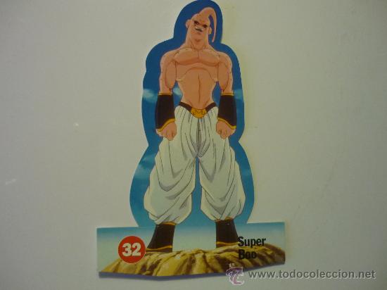 Colecionismo Cromos recortados antigos: cromo troquelado super boo num.32 - dragonballz .--boomer