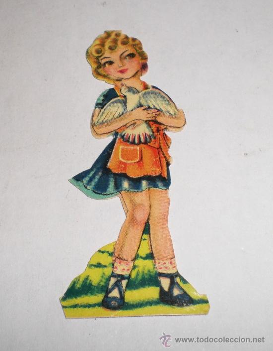 Coleccionismo Cromos troquelados antiguos: cromo antiguo troquelado