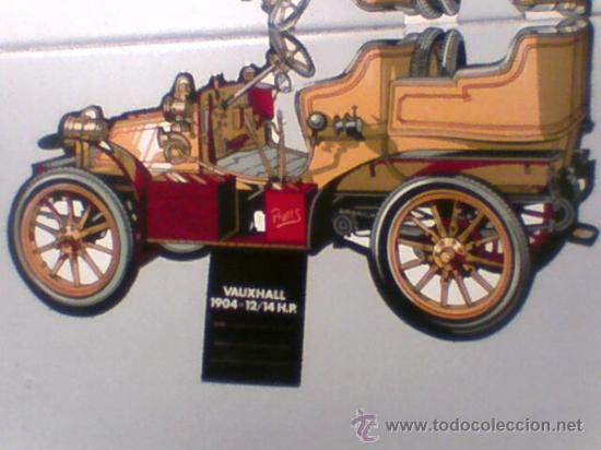 Sammeln alte gestanzte Sammelbilder: COCHE RECORTABLE PUBLICIDAD CASEN TIPO cromo Vauxhall 1904  COLECCION N&ordm;19
