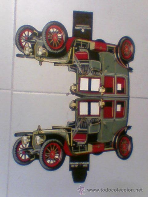 Sammeln alte gestanzte Sammelbilder: COCHE RECORTABLE PUBLICIDAD CASEN TIPO cromo Panhar Levasor 1912 COLECCION N&ordm;4