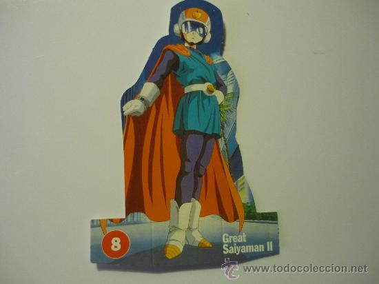 Collezionismo Figurine ritagliate antiche: cromo 8 great saiyaman ii dragonballz -boomer