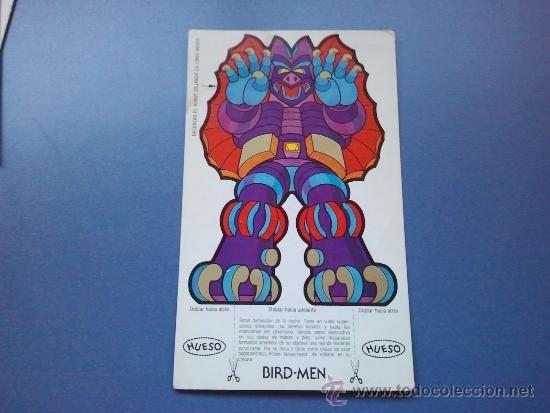 Collezionismo Figurine ritagliate antiche: cromo postal robot de bolleria hueso antiguo  precioso