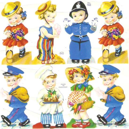 Coleccionismo Cromos troquelados antiguos: Hoja de cromos troquelados . M LP 765, con relieve . 16 x 16 cms -Vell i Bell