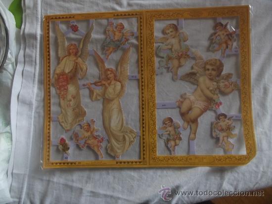Collezionismo Figurine ritagliate antiche: CROMOS TROQUELADOS  A  59 - A  60