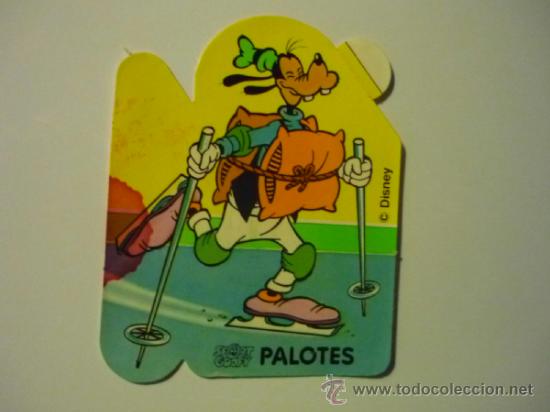 Collezionismo Figurine ritagliate antiche: CROMO DISNEY - GOOFY PALOTES .- CHICLE CHEIW JUNIOR