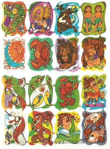 Collectable Antique Stamped Cards: 1 hojas cromos 11 x 15,2 cms. -Vell i Bell