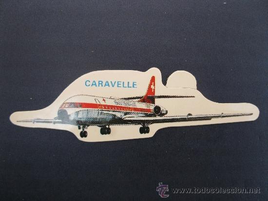 Colecionismo Cromos recortados antigos: &Aacute;LBUM AVIONES - CARAVELLE - SIN N&Uacute;MERO - PANRICO - A&Ntilde;OS 70 - NUNCA PEGADO.
