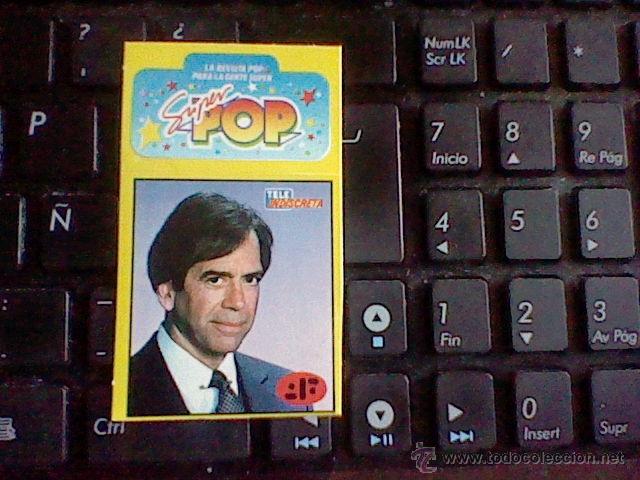 Coleccionismo Cromos troquelados antiguos: tira pegatina serie Lagartos V revista tele indiscreta 4,5 x 4,7  cms teleindiscreta + super  pop
