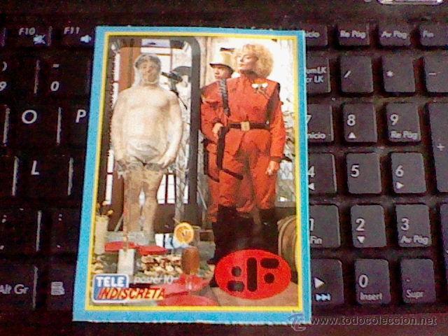 Colecionismo Cromos recortados antigos: tira pegatina serie Lagartos V revista tele indiscreta trasformacion  10,5 x 7.8 cms teleindiscreta