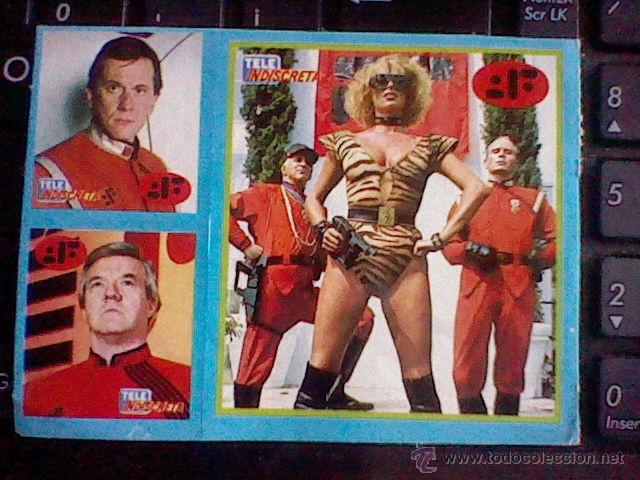 Colecionismo Cromos recortados antigos: tira pegatina serie Lagartos V revista tele indiscreta Lagartos 10,5 x 7.8 cms teleindiscreta