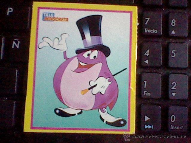 Colecionismo Cromos recortados antigos: pegatina CHOLLO UN DOS TRES revista tele indiscreta 6,2 X 7,5 cms teleindiscreta