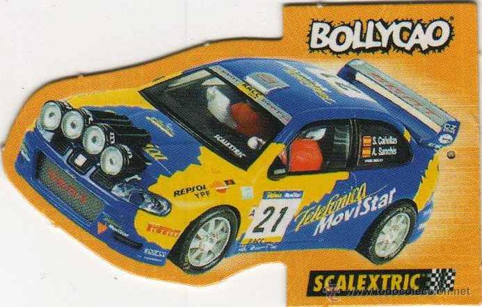 Coleccionismo Cromos troquelados antiguos: PANRICO BOLLYCAO BOLLY-CARS BOLLYCARS BOLLY CARS Seat Cordoba E2 Movistar CROMO TROQUELADO