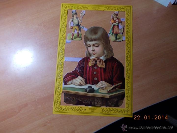 Coleccionismo cromos troquelados antiguos: Cromo ingl&eacute;s. - Foto 1