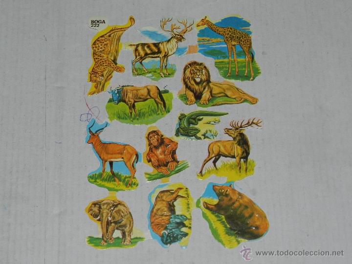 Colecionismo Cromos recortados antigos: CROMOS BOGA 222, EN RELIEVE, BUEN ESTADO
