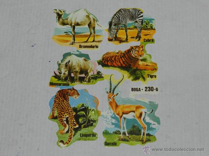 Colecionismo Cromos recortados antigos: CROMOS BOGA 230-G , EN RELIEVE, BUEN ESTADO