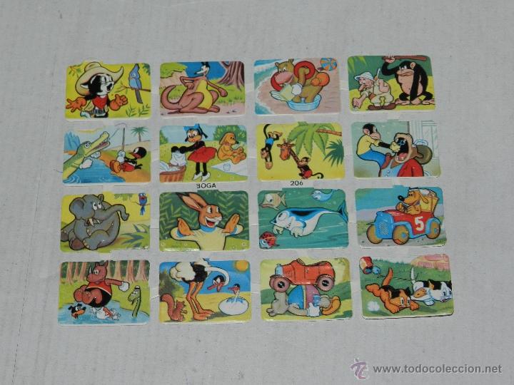 Colecionismo Cromos recortados antigos: CROMOS BOGA 206 , EN RELIEVE, BUEN ESTADO
