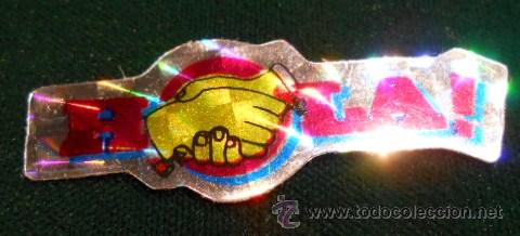 Coleccionismo cromos troquelados antiguos: CROMO PEGATINA HOLOGR&Aacute;FICA PANRICO
