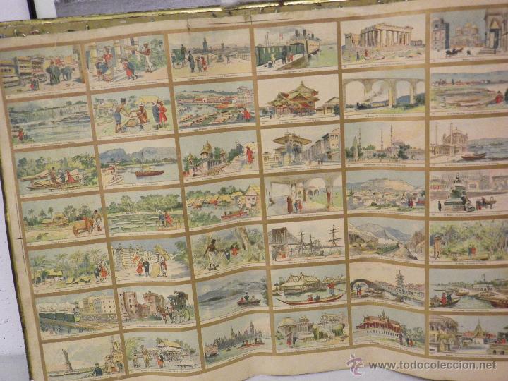 Collectable Antique Stamped Cards: lamina de conjunto de cromos sin troquelar del mundo 1915