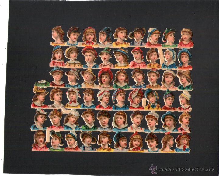 Sammeln alte gestanzte Sammelbilder: ANTIGUA L&Aacute;MINA DE CROMOS MODERNISTAS TROQUELADOS.