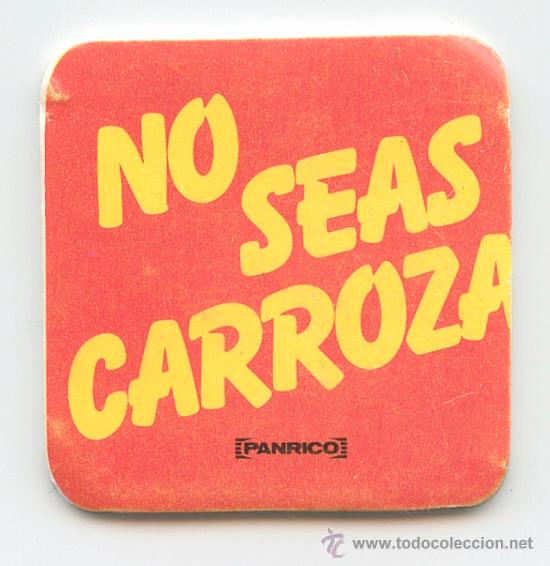 Colecionismo Cromos recortados antigos: CROMO TROQUELADO - PANRICO - NO SEAS CARROZA