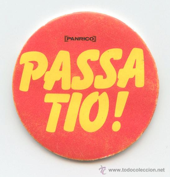 Colecionismo Cromos recortados antigos: CROMO TROQUELADO - PANRICO - PASSA TIO!