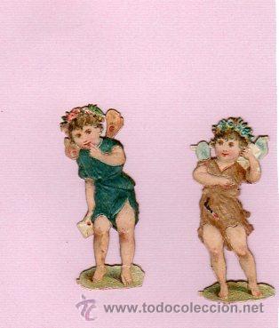 Coleccionismo cromos troquelados antiguos: CROMO TROQUELADO. SIGLO XIX. - Foto 1