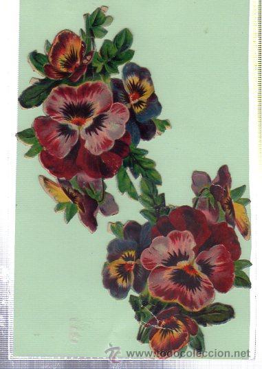 Coleccionismo cromos troquelados antiguos: CROMO TROQUELADO. SIGLO XIX. - Foto 1