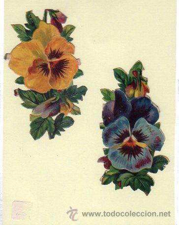 Coleccionismo cromos troquelados antiguos: CROMO TROQUELADO. SIGLO XIX. - Foto 1
