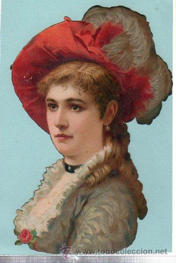 Coleccionismo cromos troquelados antiguos: CROMO TROQUELADO. SIGLO XIX - Foto 1