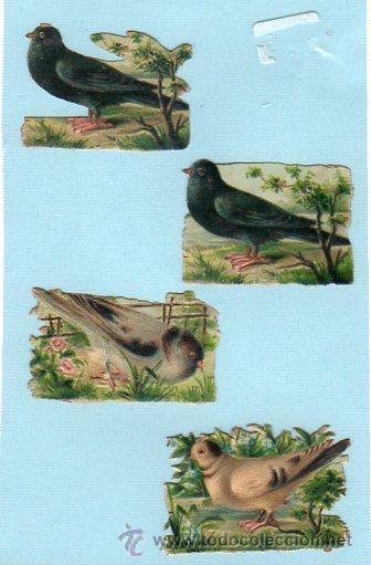 Coleccionismo cromos troquelados antiguos: CROMO TROQUELADO. SIGLO XIX - Foto 1