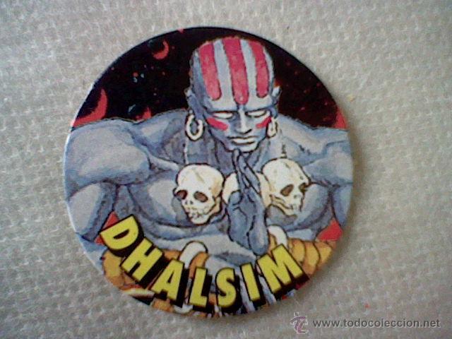 Coleccionismo Cromos troquelados antiguos: CROMO TAZO CHICLE VIDAL PROMOCIONAL STREET FIGHTER II N&ordm; 22 DHALSIM