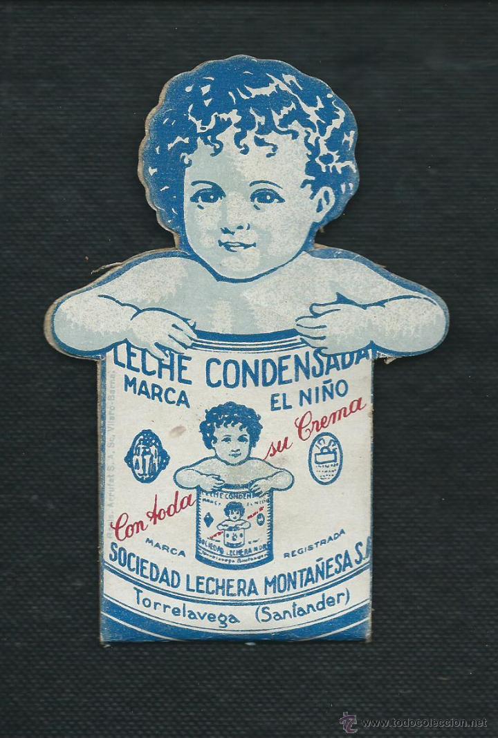 Colecionismo Cromos recortados antigos: Leche Condensada el Ni&ntilde;o. Sociedad Lechera Monta&ntilde;esa. Torrelavega, Santander.