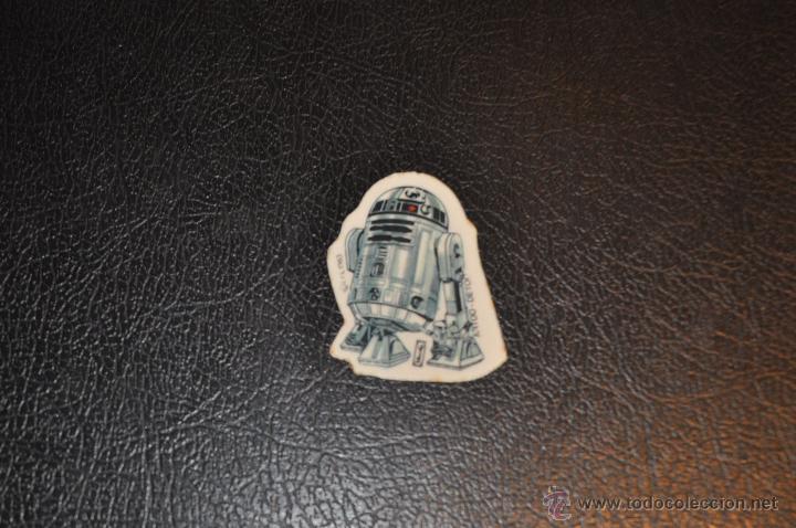 Collectable Antique Stamped Cards: CROMO PEGATINA STAR WARS EL RETORNO DEL JEDI DE R2D2 DE PANRICO A&Ntilde;O 1983 - LA GUERRA DE LAS GALAXIAS