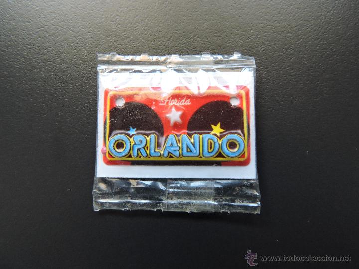 Collectionnisme Cartes &agrave; collectionner massicot&eacute;es anciennes: CROMO TROQUELADO GREFUSA - GREFUPLACAS - GREFU DESTINOS - orlando