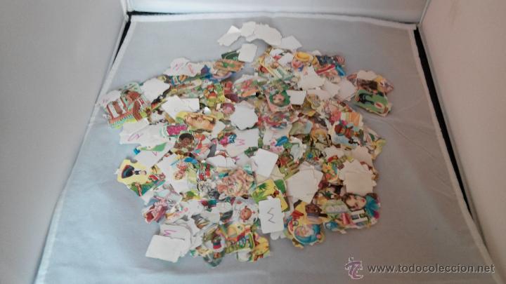 Collectionnisme Cartes &agrave; collectionner massicot&eacute;es anciennes: gran lote de cromos troquelados o recortables antiguos