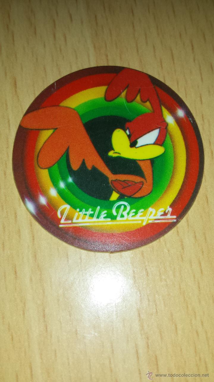 Coleccionismo cromos troquelados antiguos: Tazo Tiny Toon n&ordm; 53 - Little Beeper - Foto 1