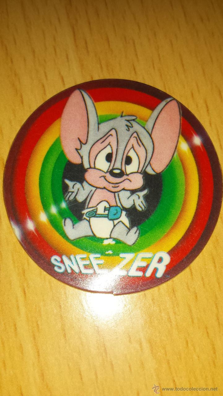 Coleccionismo cromos troquelados antiguos: Tazo Tiny Toon n&ordm; 57 - Sneezer - Foto 1