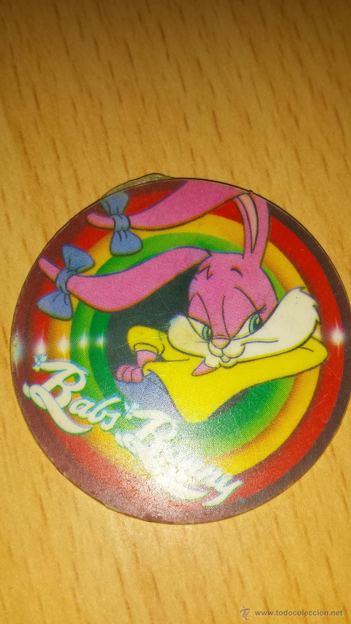 Coleccionismo cromos troquelados antiguos: Tazo Tiny Toon n&ordm; 63 - Babs Bunny - Foto 1