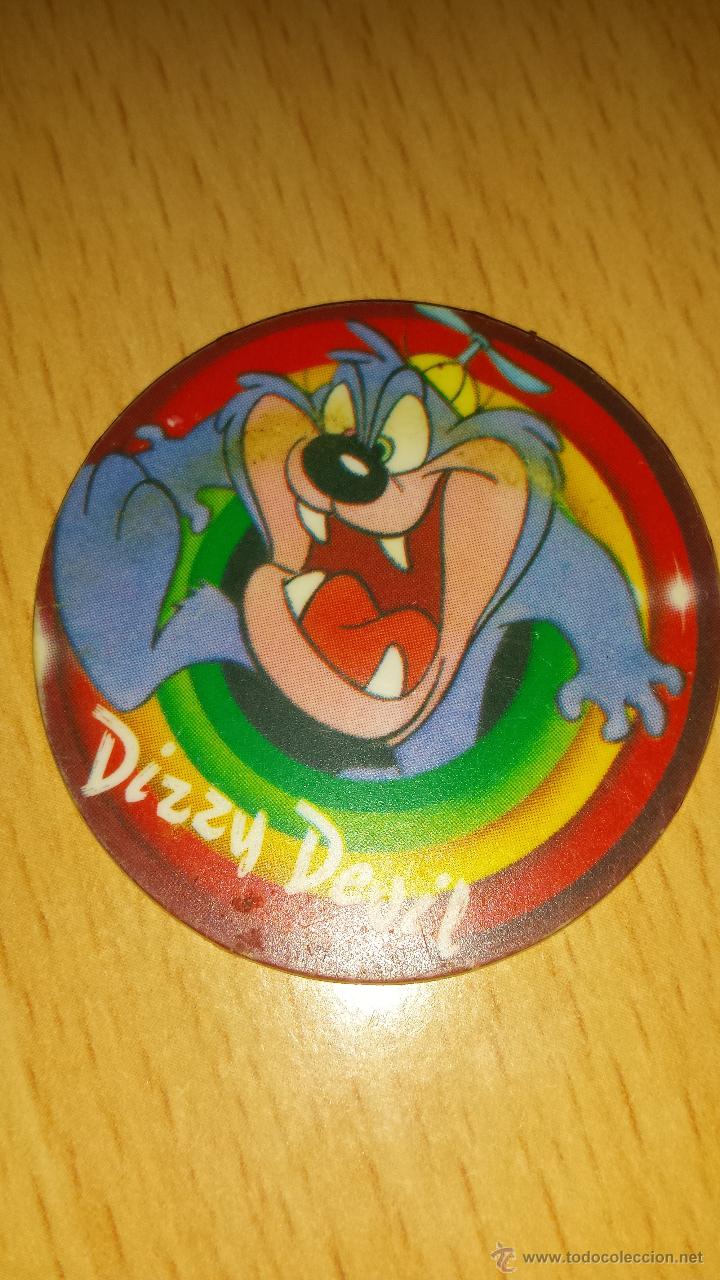Coleccionismo cromos troquelados antiguos: Tazo Tiny Toon n&ordm; 66 - Dizzy Devil - Foto 1