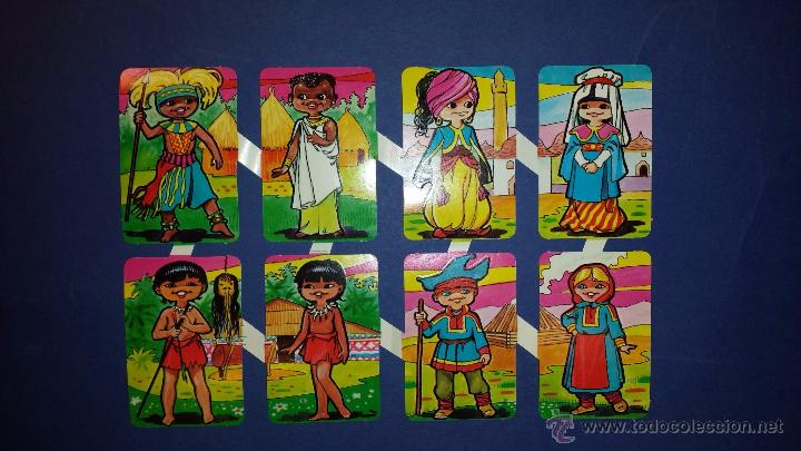 Sammeln alte gestanzte Sammelbilder: CROMOS TROQUELADOS SERIE RAZAS Y PAISES DEL MUNDO
