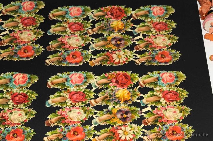 Coleccionismo cromos troquelados antiguos: CROMOS FLORES TROQUELADAS - Foto 4
