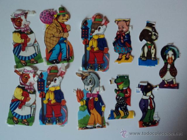 Collectionnisme Cartes &agrave; collectionner massicot&eacute;es anciennes: ANTIGUOS CROMOS TROQUELADOS A&Ntilde;OS 40/50