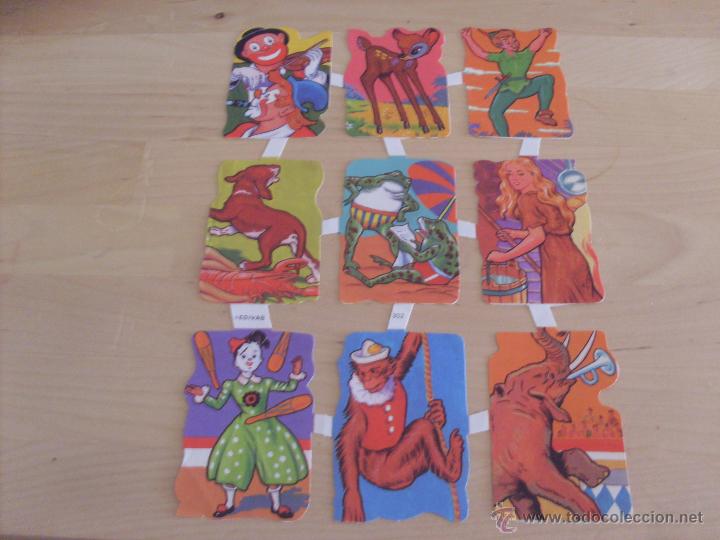 Coleccionismo cromos troquelados antiguos: LAMINA CROMOS TROQUELADOS EDIVAS N&ordm; 302 CON 9 CROMOS (TRO2)