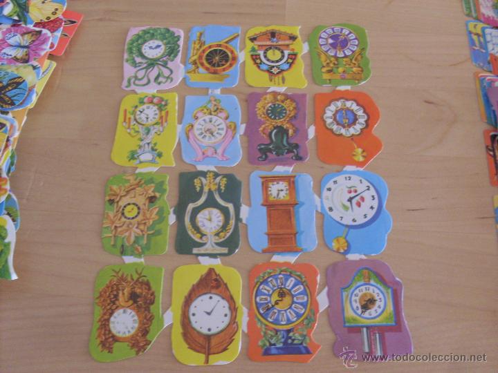 Collectable Antique Stamped Cards: LAMINA CROMOS TROQUELADOS CON 16 CROMOS MAVES 21 RELOJES (TRO13)