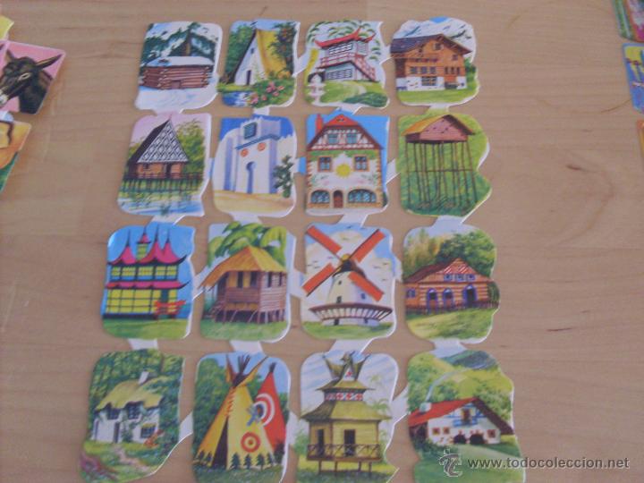 Collezionismo Figurine ritagliate antiche: LAMINA CROMOS TROQUELADOS CON 16 CROMOS 9 (TRO13)