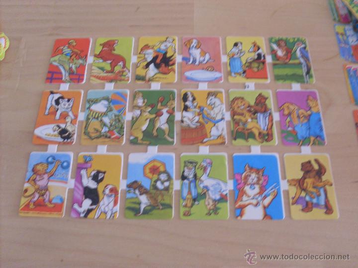 Collectable Antique Stamped Cards: LAMINA CROMOS TROQUELADOS CON 18 CROMOS BOGA 213 (TRO13)